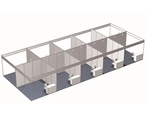 10 sets conjoined standard exhibition booths supplier