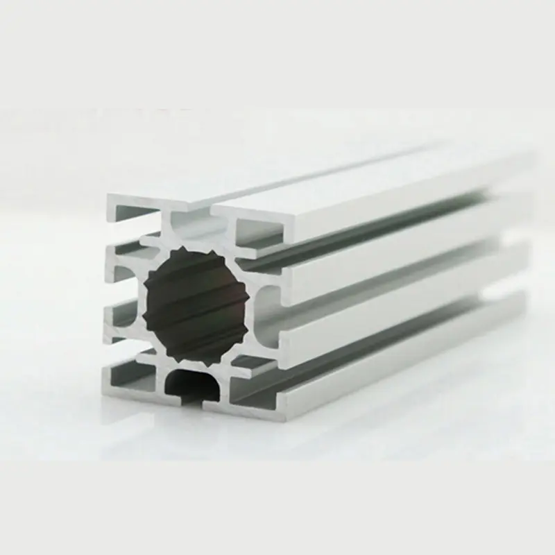 40mm square extrusion with 8-grooves for fabric exhibition trade show booth
