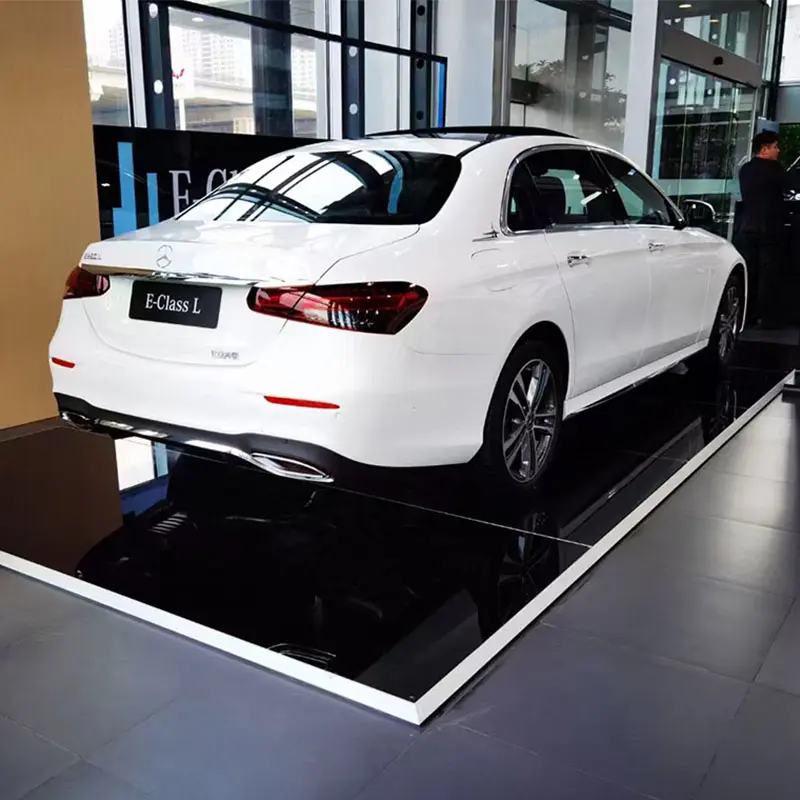 Crystal trade show Flooring For 4S Car Shop display
