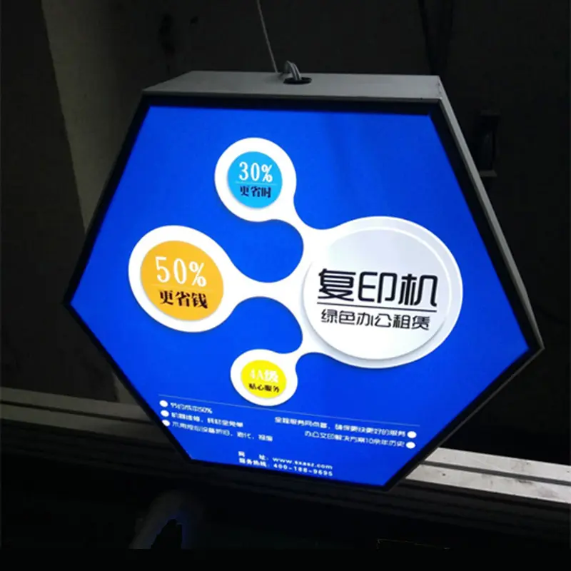 aluminum light box frame