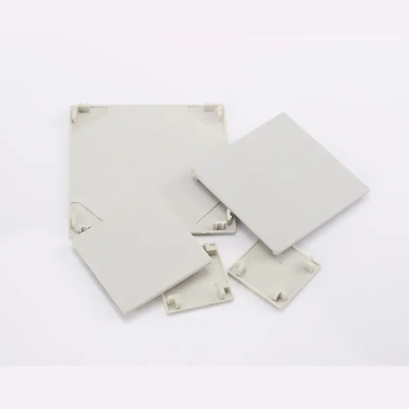 Maxima system end cap for 40mm 80mm square extrusion