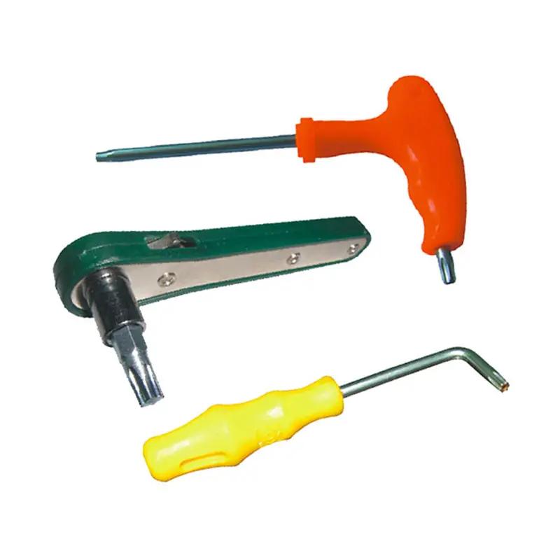 Exhibition  torx head wrench T- spanner gear wrench yellow adjustable spanner