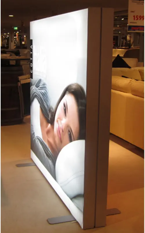 Light up your space with our premium aluminum light box frames