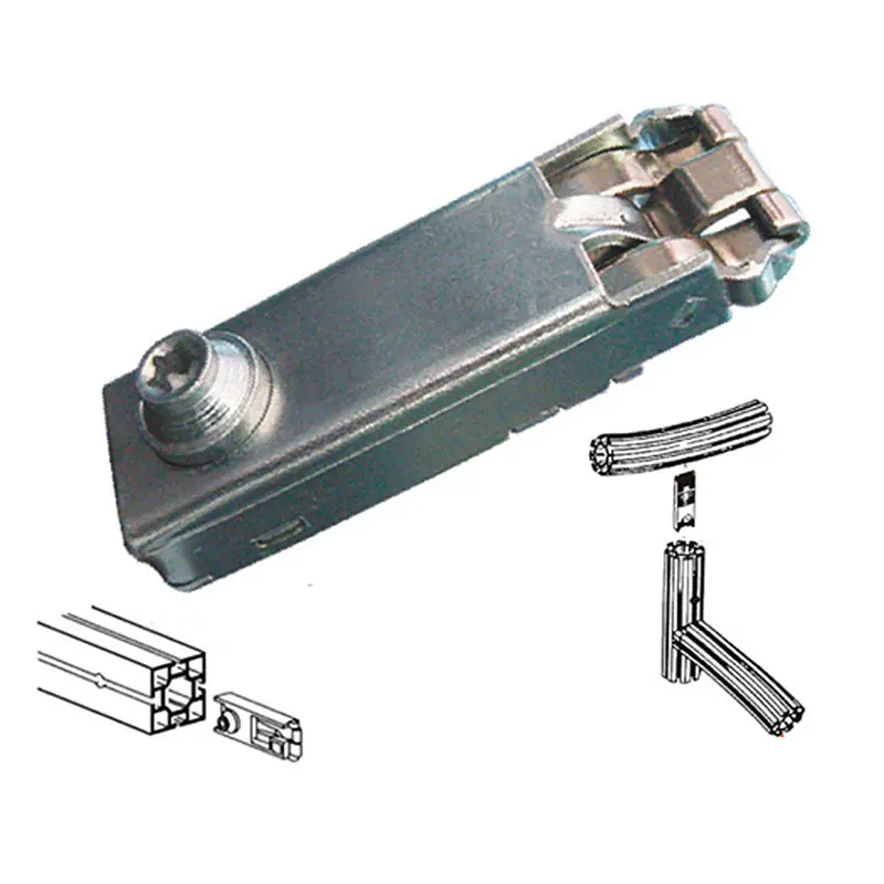 High position steel 3-claw tension lock for 40mm maxima system square extrusion exhibition stand