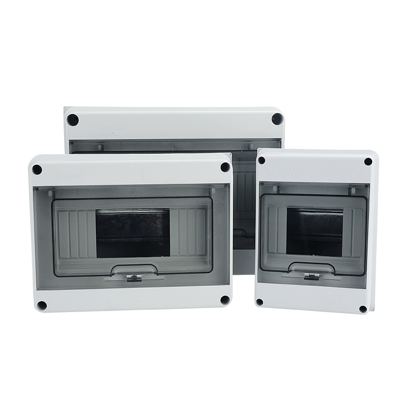 HT-2/3/5/8/12/15/18/24 Ｗay  Plastic Distribution Box Waterproof MCB Box Panel Installation Distribution Box Waterproof Junction Box