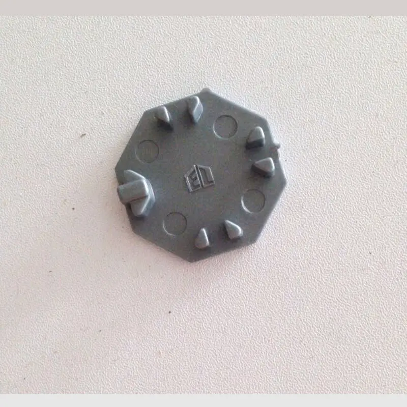 Plastic end cap for aluminum profile 8-way upright extrusion