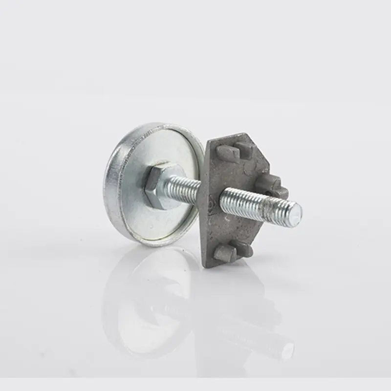 1/2 upright extrusion adjustable foot