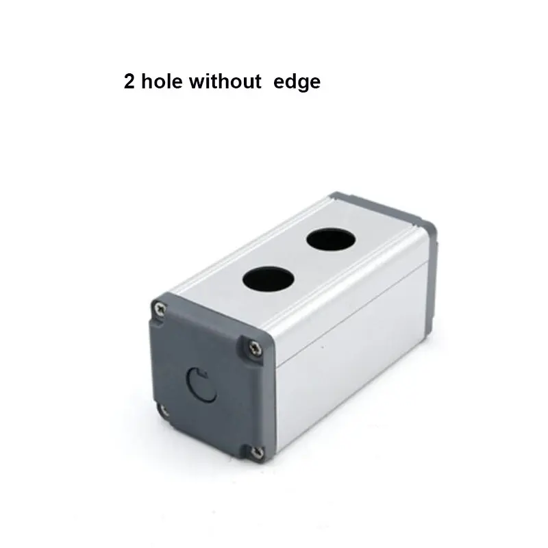 16/19/22mm Waterproof Aluminium Alloy  Metal Push Button Switch Station Control Enclosure Box  for 22mm Metal Push Button